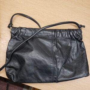 Vintage Black Crossbody Bag